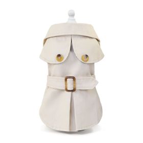 Trendy And Fashionable Dog Clothing And Clothing (Option: Khaki-XXL)
