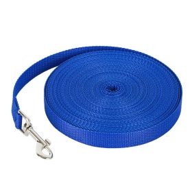 Fashion Pet Dog Solid Color Leash (Option: Blue-3M x 1.5CM)