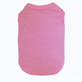 Dog Clothes Pet Clothing T-shirt (Option: Pink-3XL)